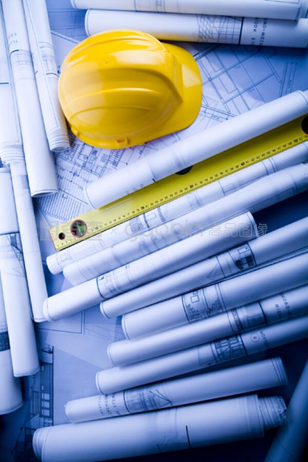 建筑工程,自然多彩色調